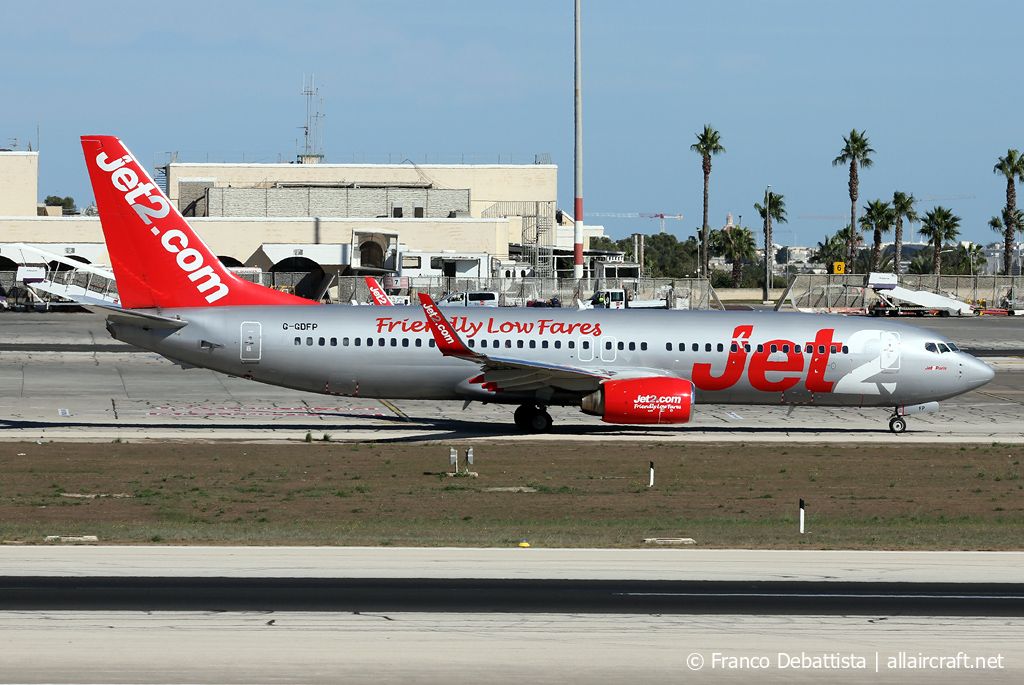 G-GDFP · Boeing 737-8Z9(WL) · (MLA / LMML)