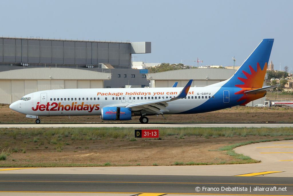 G-GDFU · Boeing 737-8K5(WL) · (MLA / LMML)