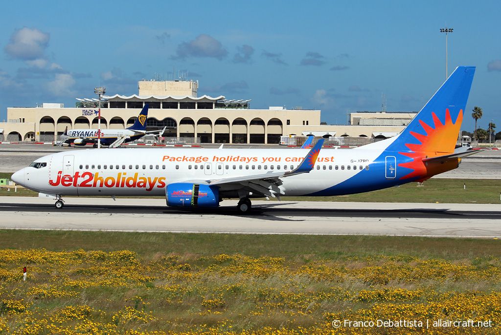 G-JZBD (63159) 2017 Boeing 737-8MG(WL)