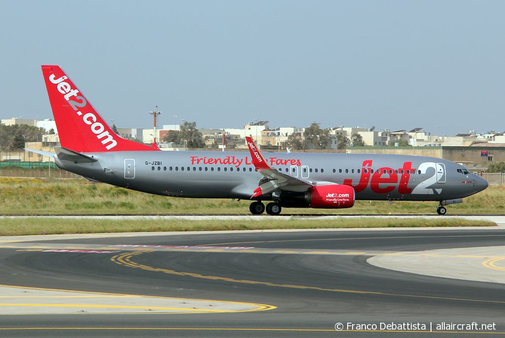 G-JZBI · Boeing 737-8MG(WL) · (MLA / LMML)