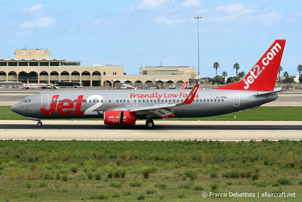 G-JZBJ · Boeing 737-8MG(WL) · (MLA / LMML)