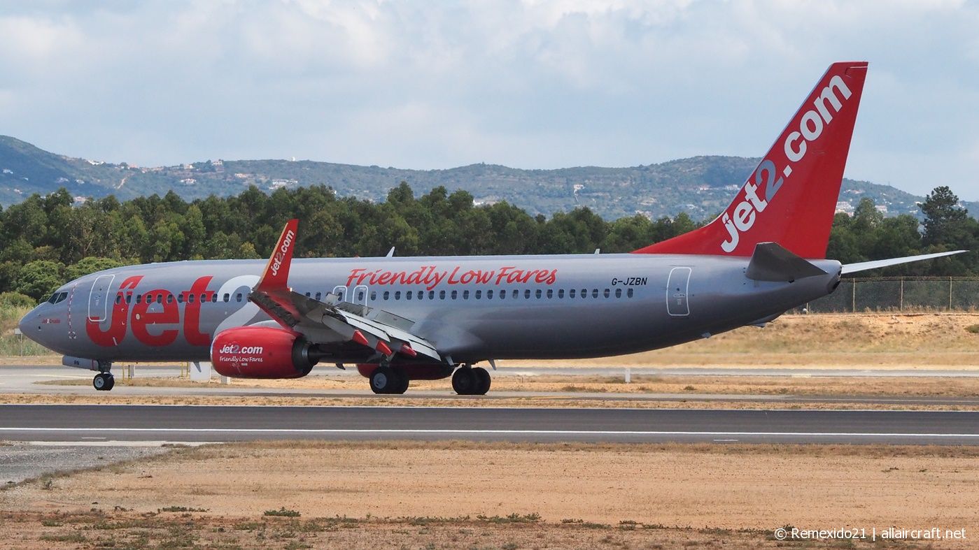 G-JZBN · Boeing 737-8MG(WL) · (FAO / LPFR)