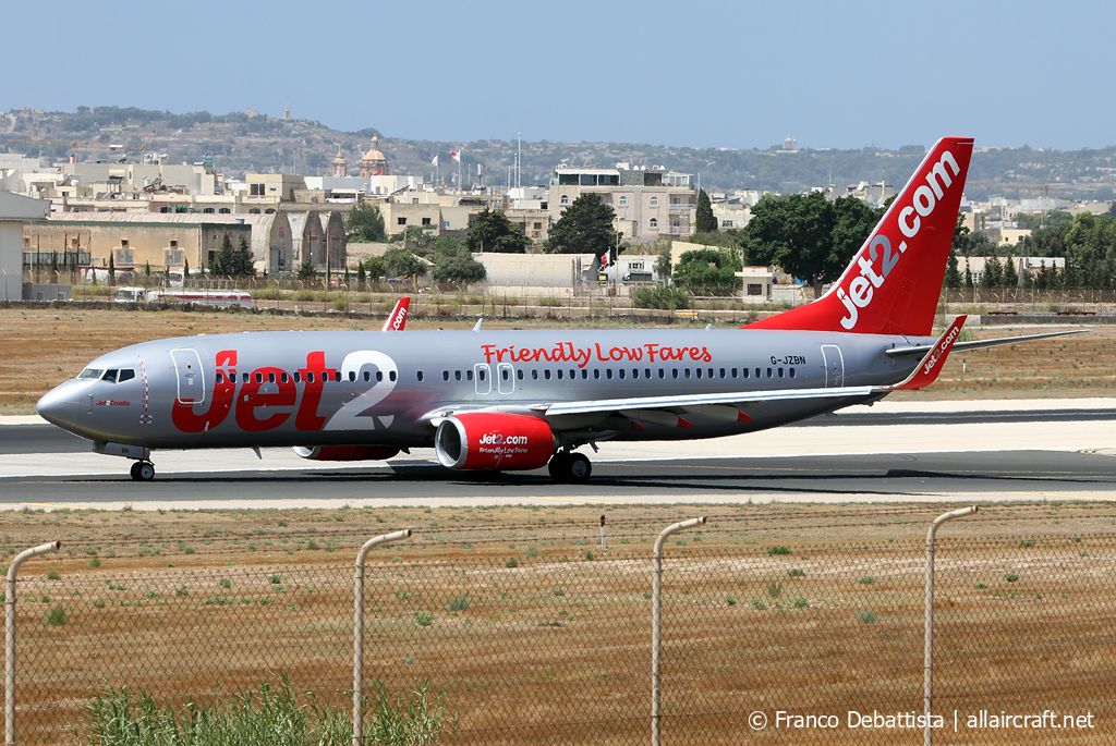 G-JZBN (63168) 2018 Boeing 737-8MG(WL)