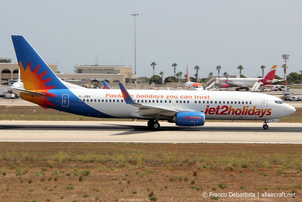 G-JZBS · Boeing 737-8MG(WL) · (MLA / LMML)