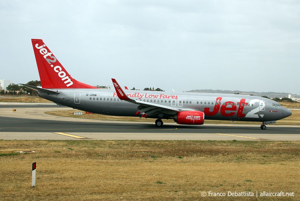 G-JZDB · Boeing 737-8KN(WL) · (MLA / LMML)