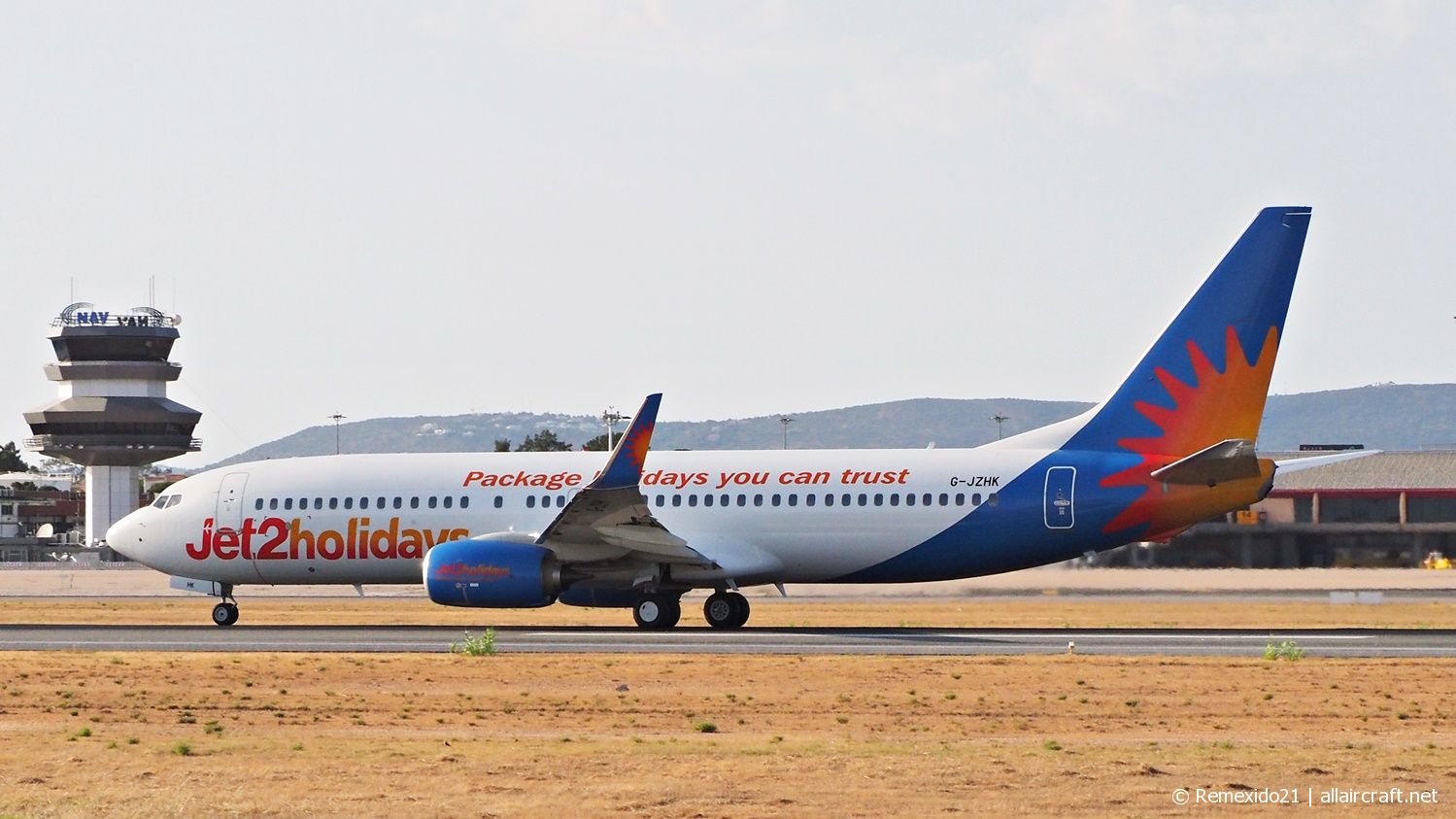 G-JZHK · Boeing 737-8MG(WL) · (FAO / LPFR)