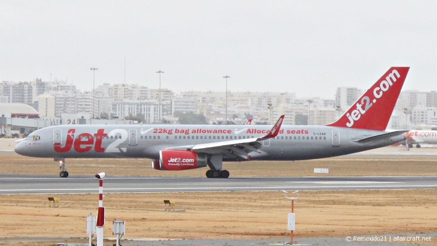 G-LSAB · Boeing 757-27B(WL) · (FAO / LPFR)