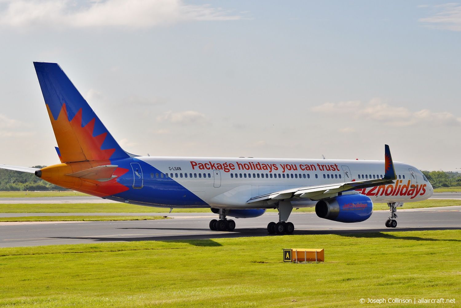 G-LSAN · Boeing 757-2K2(WL) · (MAN / EGCC)