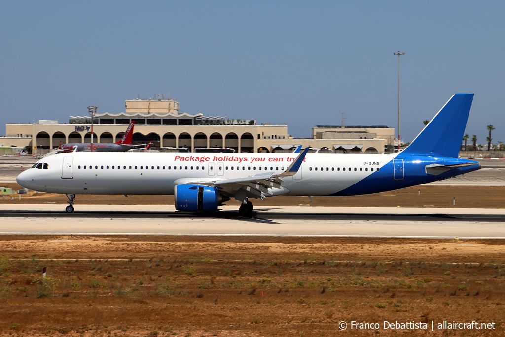 G-SUNG · Airbus A321-251NX · (MLA / LMML)