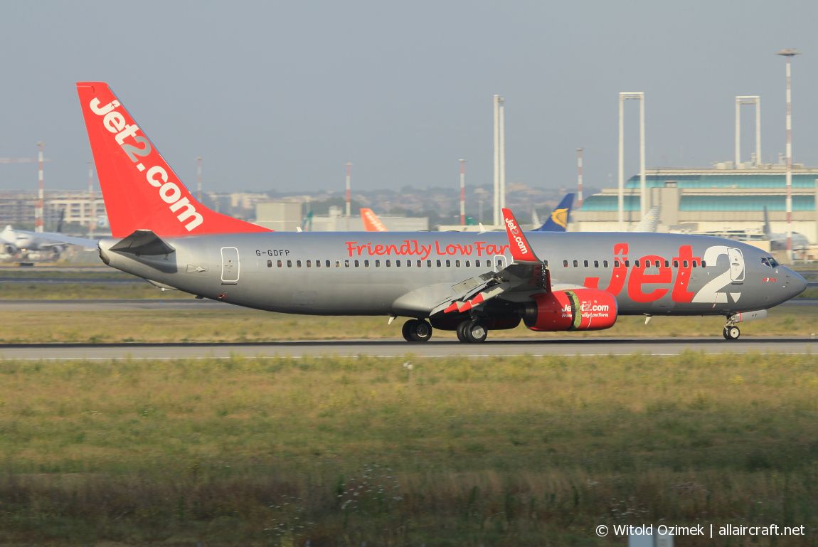 G-GDFP · Boeing 737-8Z9(WL) · (FCO / LIRF)