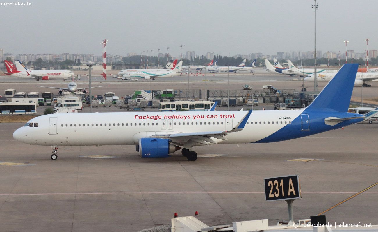 G-SUNH (11806) 2024 Airbus A321-251NX