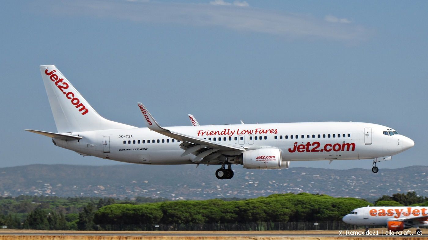 OK-TSA · Boeing 737-8S3(WL) · (FAO / LPFR)