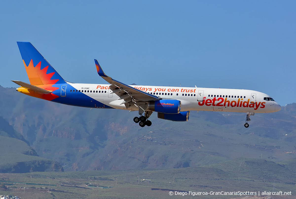G-LSAC · Boeing 757-23A(WL) · (LPA / GCLP)
