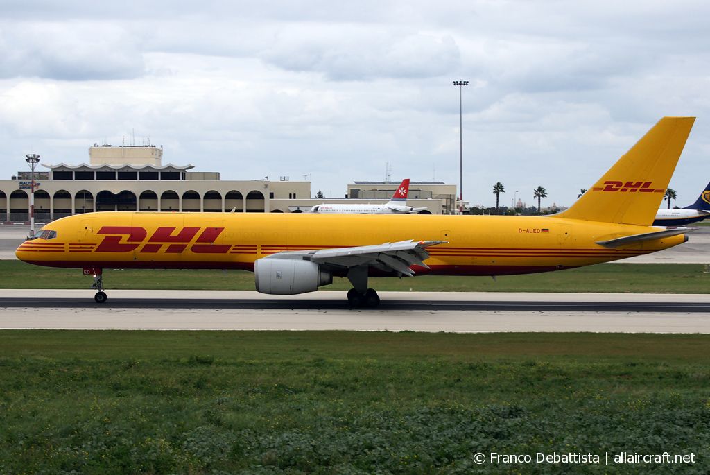 D-ALED · Boeing 757-236(SF) · (MLA / LMML)