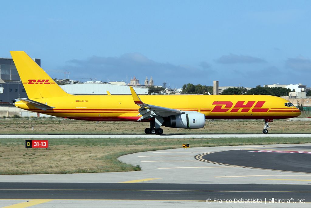 D-ALEU · Boeing 757-23N(PCF)(WL) · (MLA / LMML)