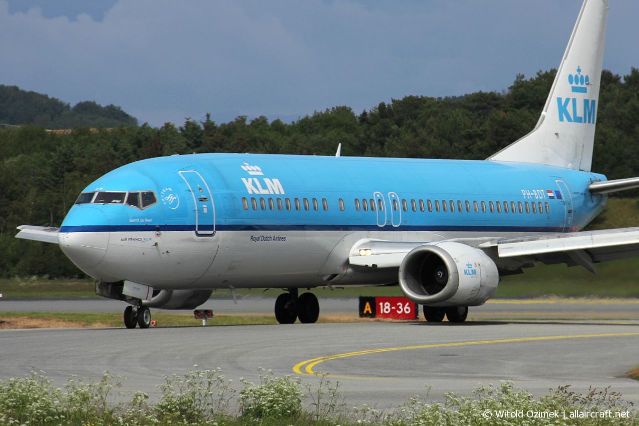 PH-BDT · Boeing 737-406 · (SVG / ENZV)