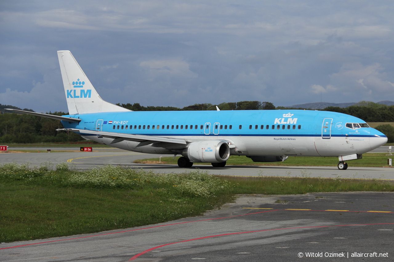 PH-BDT · Boeing 737-406 · (SVG / ENZV)