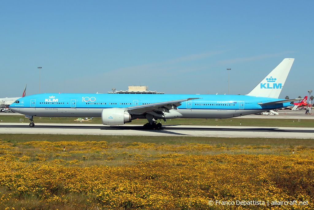 PH-BVG · Boeing 777-306/ER · (MLA / LMML)