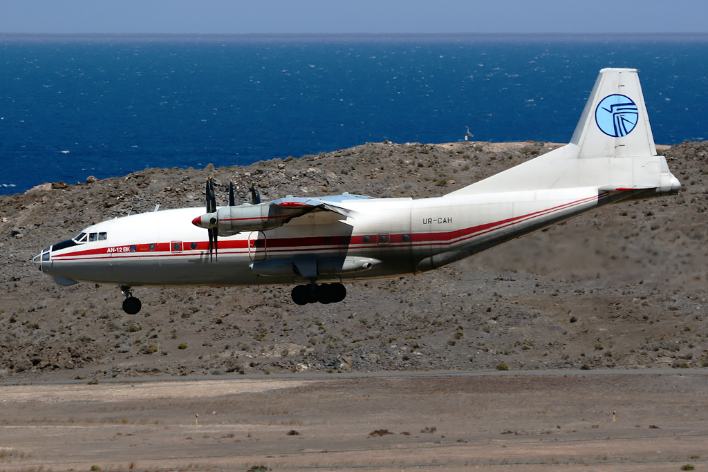 UR-CAH · Antonov An-12BK · (LPA / GCLP)