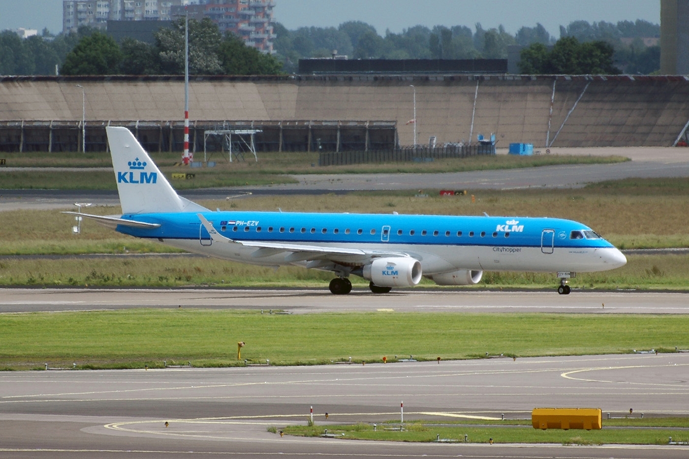 PH-EZV · Embraer 190-100STD · (AMS / EHAM)