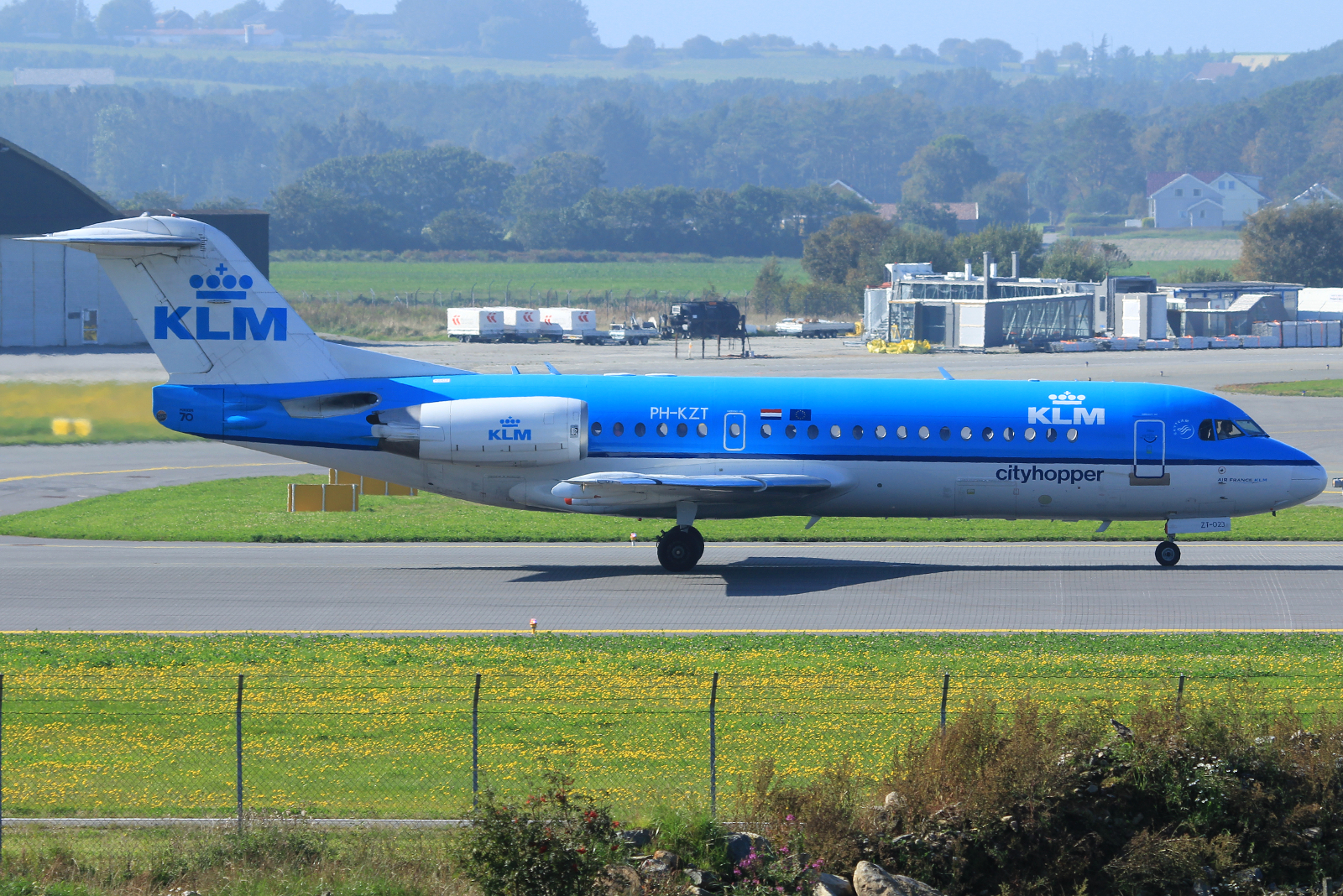 PH-KZT · Fokker 70 · (SVG / ENZV)