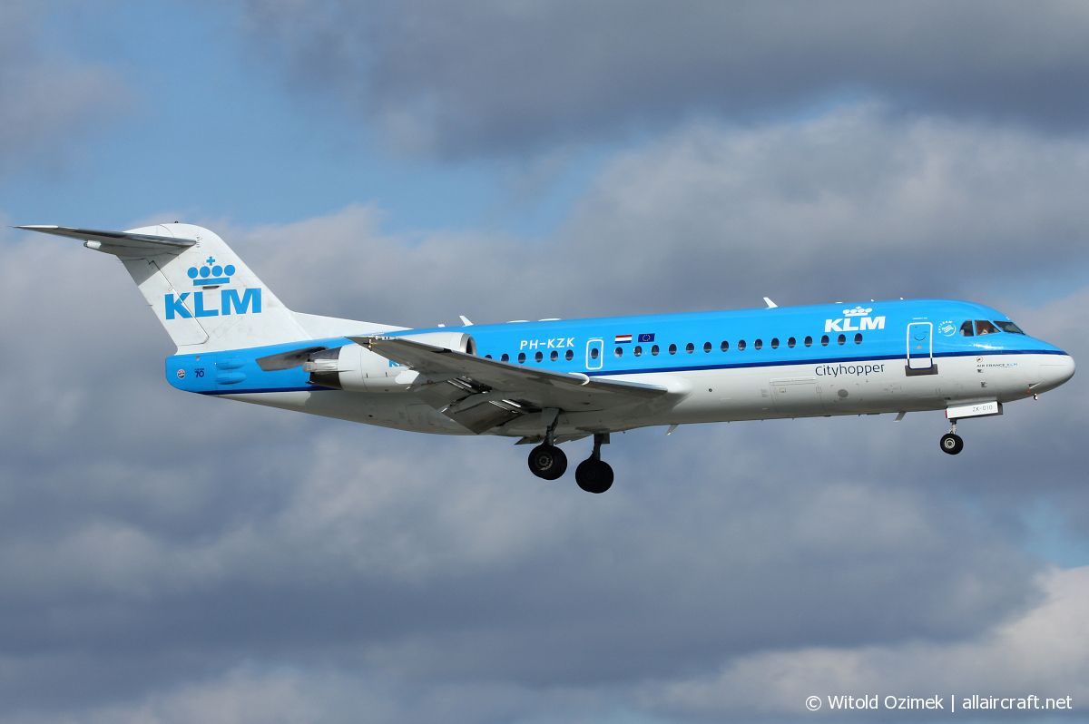 PH-KZK (11581) 1997 Fokker 70