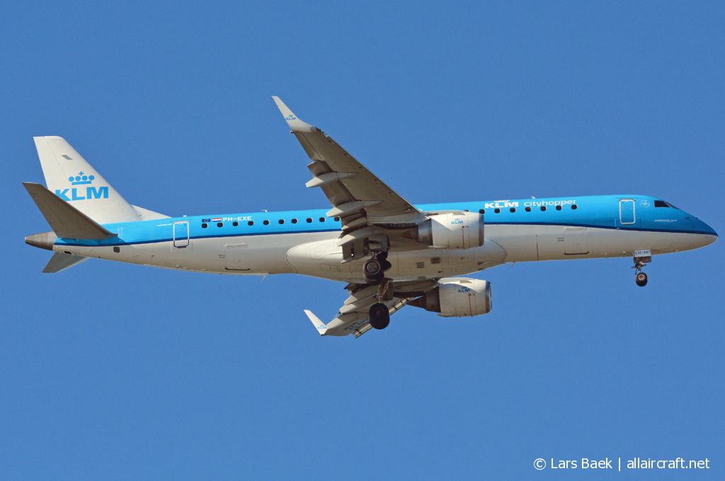 PH-EXE · Embraer 190-100STD · (CPH / EKCH)