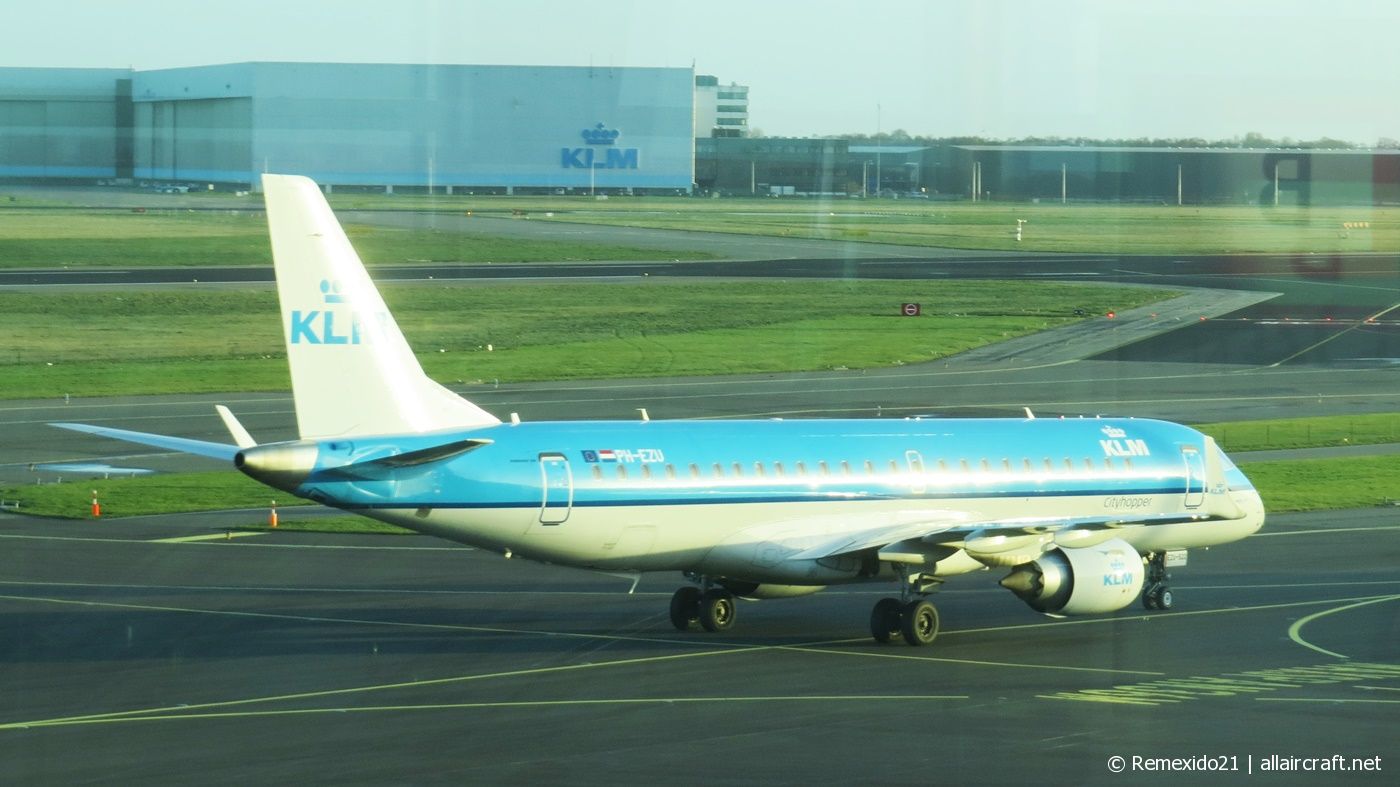 PH-EZU · Embraer 190-100STD · (AMS / EHAM)
