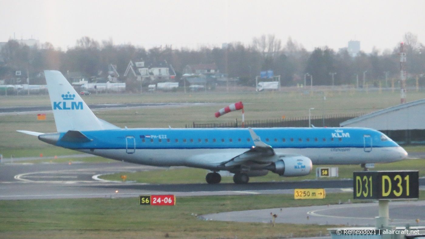 PH-EZZ (19000654) Embraer 190-100STD