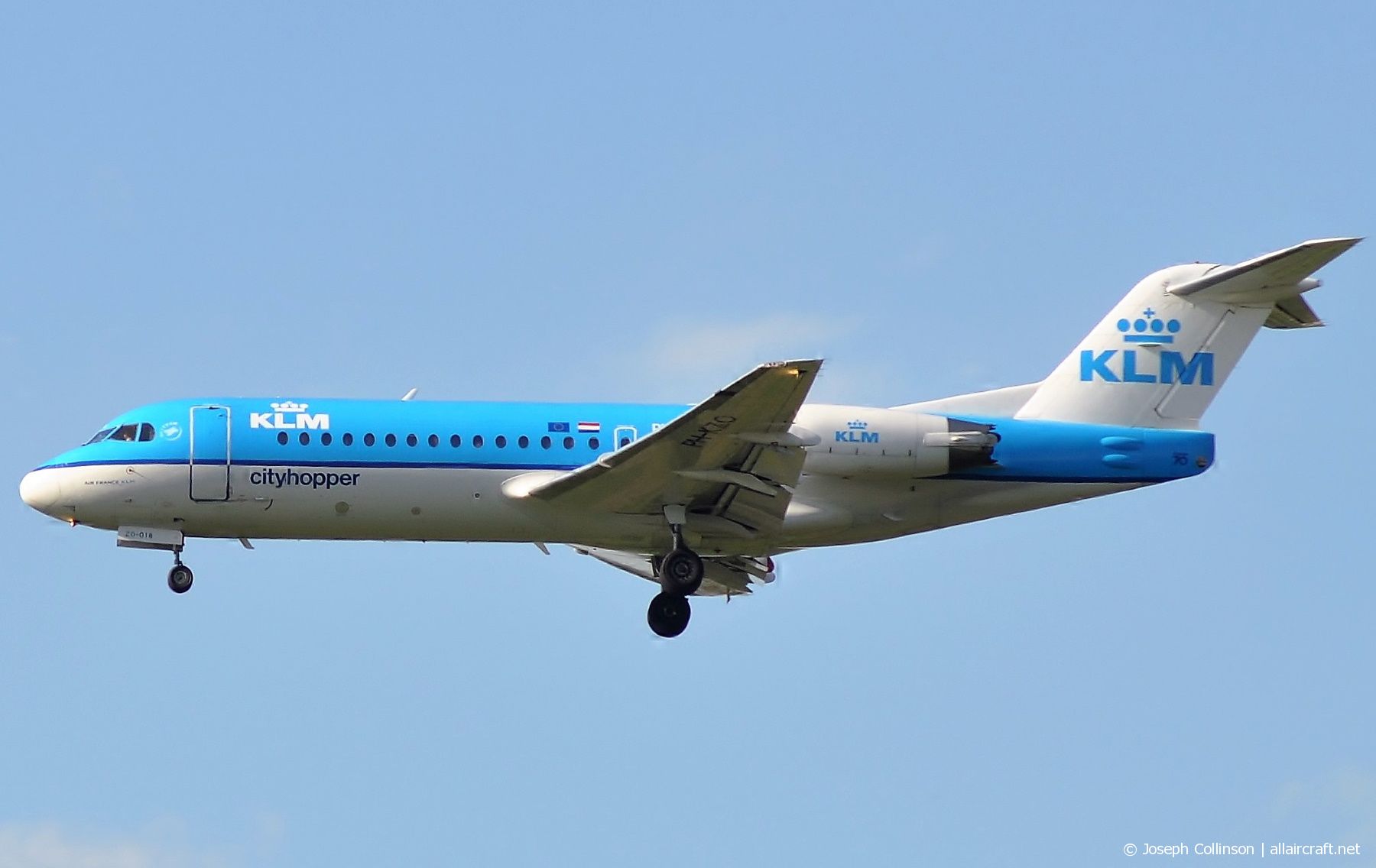 PH-KZO · Fokker 70 · (LHR / EGLL)