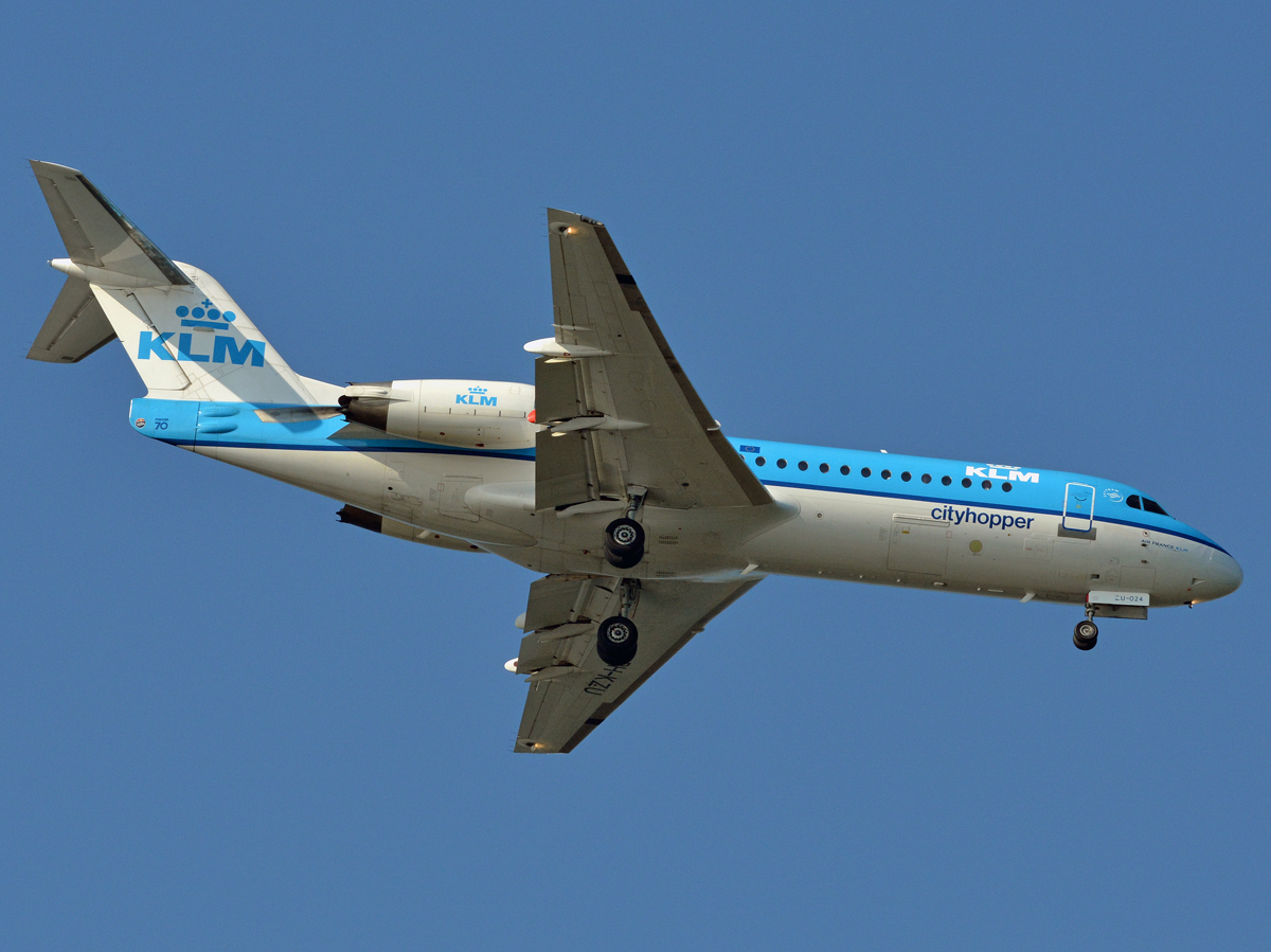 PH-KZU (11543) 1995 Fokker 70