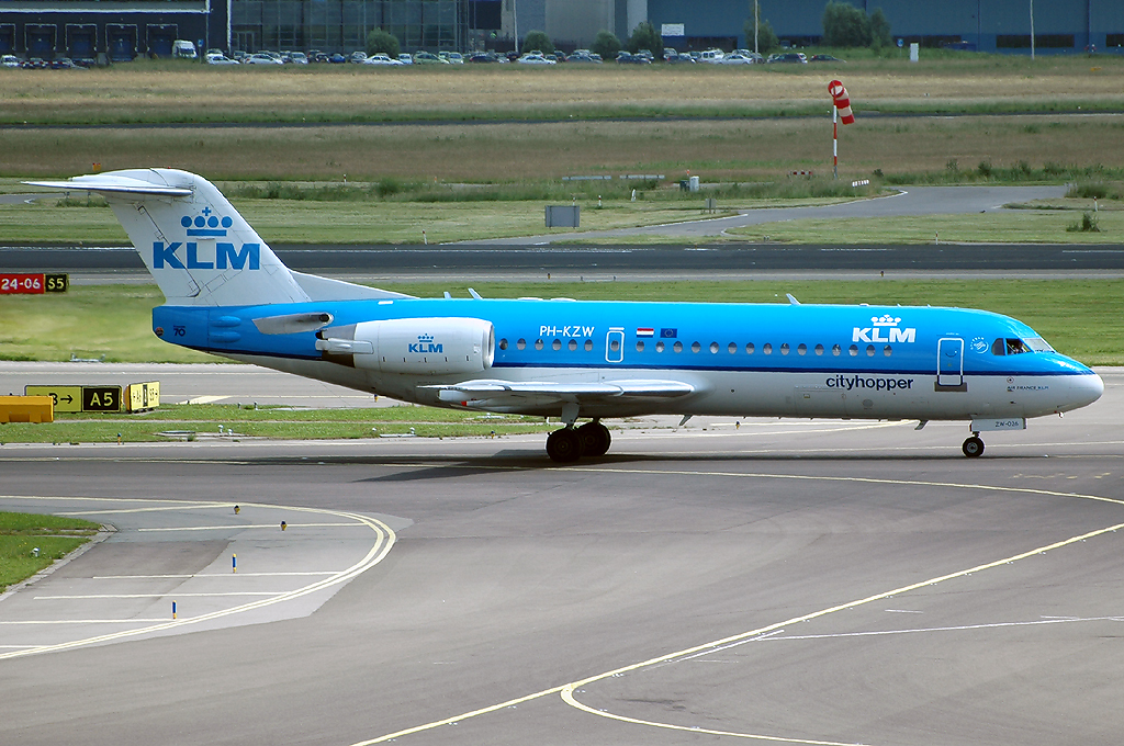 PH-KZW · Fokker 70 · (AMS / EHAM)