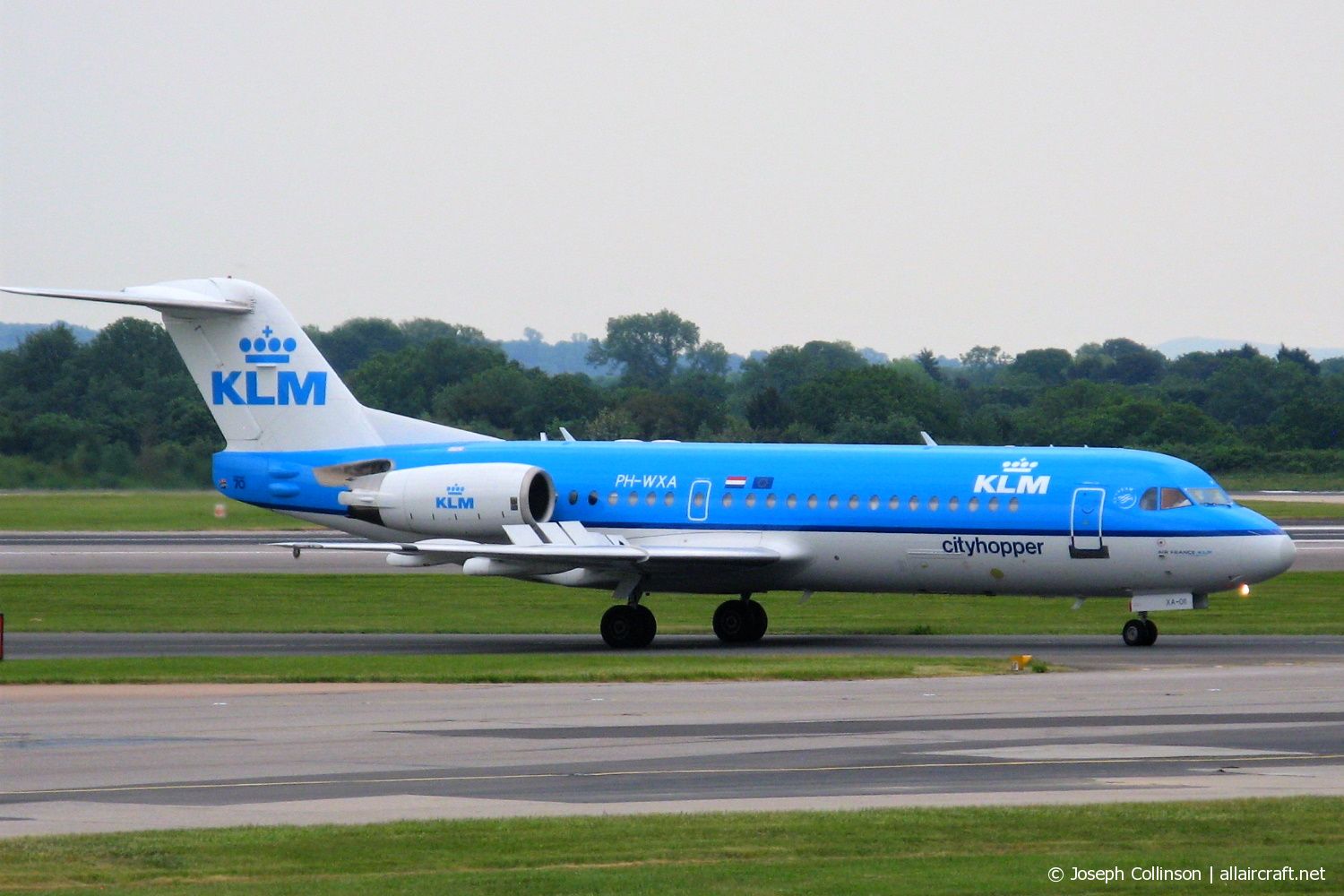 PH-WXA · Fokker 70 · (MAN / EGCC)