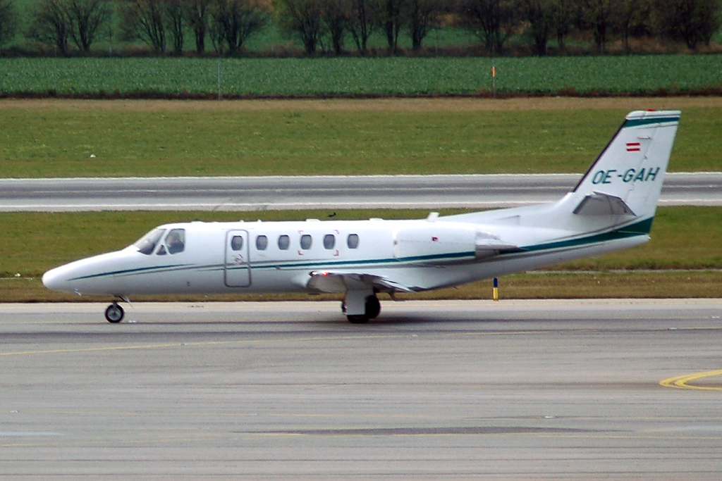 OE-GAH · Cessna 550B Citation Bravo · (VIE / LOWW)