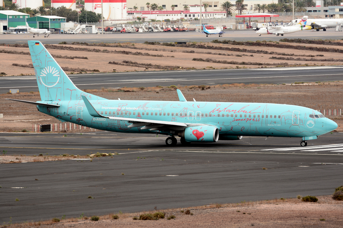 D-ASXO · Boeing 737-8HX(WL) · (LPA / GCLP)