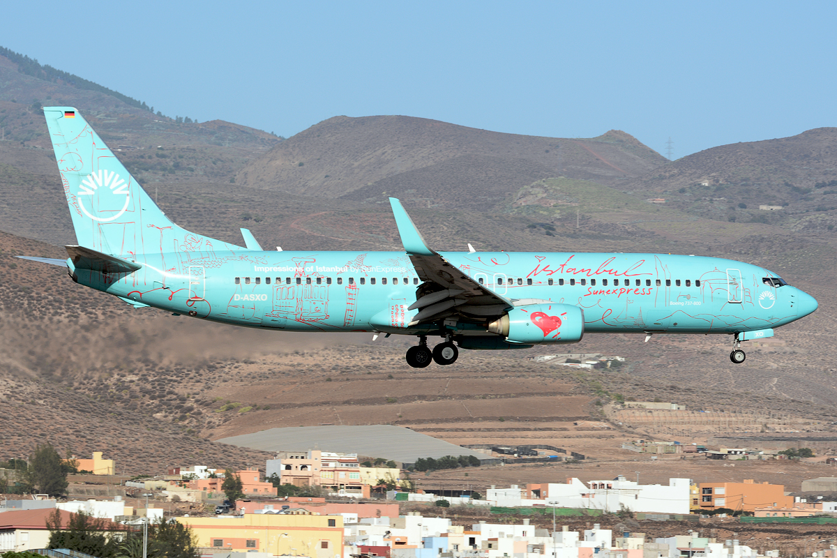 D-ASXO · Boeing 737-8HX(WL) · (LPA / GCLP)