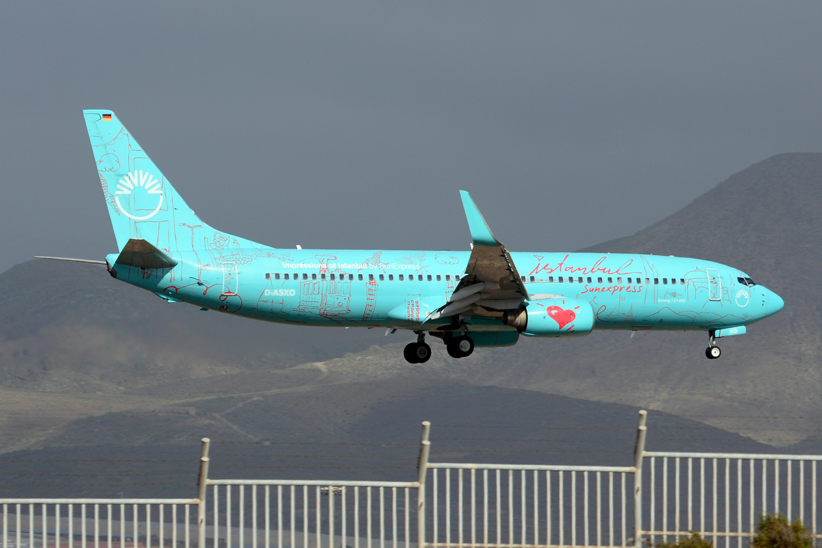 D-ASXO · Boeing 737-8HX(WL) · (LPA / GCLP)