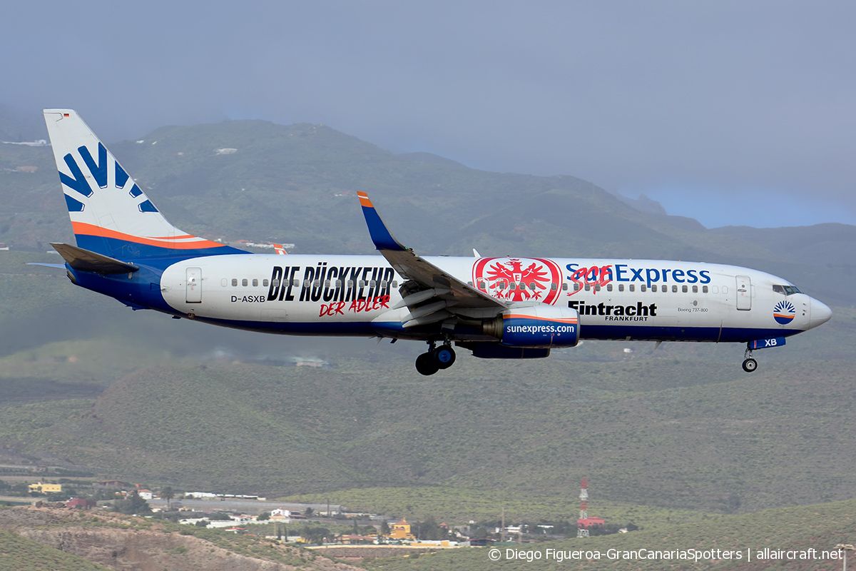 D-ASXB · Boeing 737-8Z9(WL) · (LPA / GCLP)