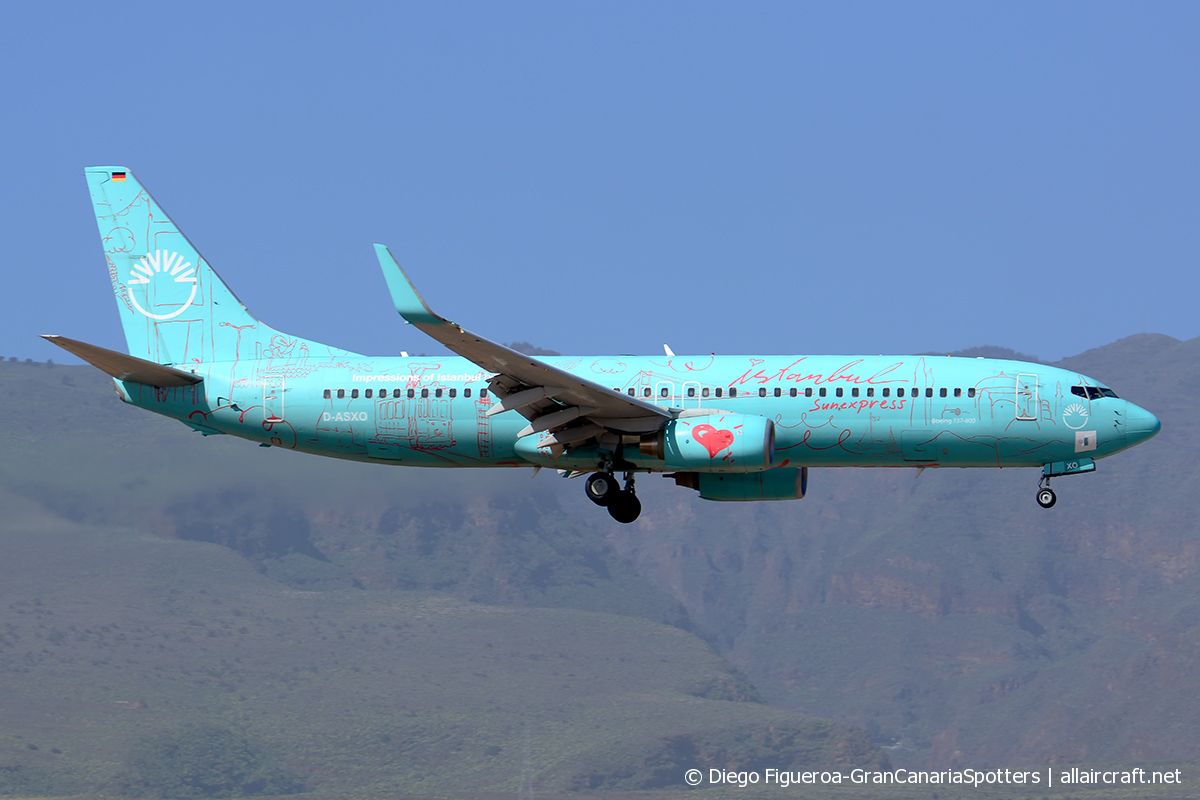 D-ASXO (29649) 2008 Boeing 737-8HX WL