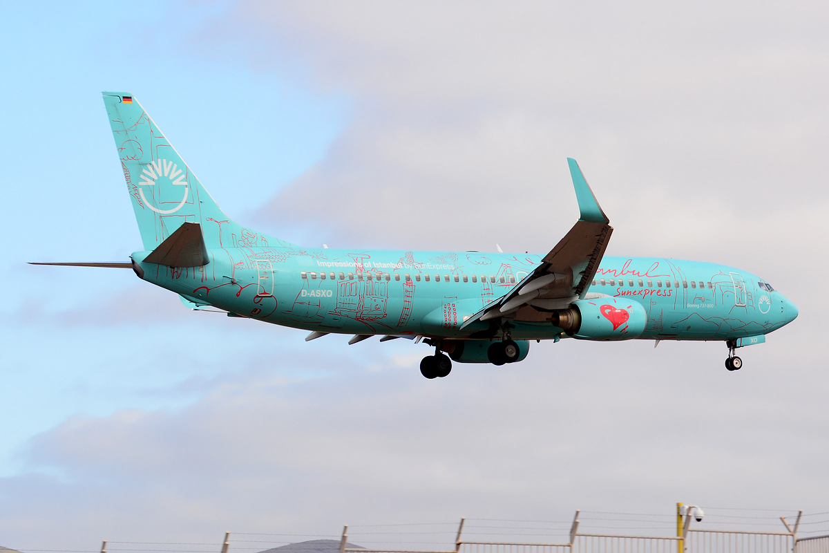 D-ASXO · Boeing 737-8HX(WL) · (LPA / GCLP)