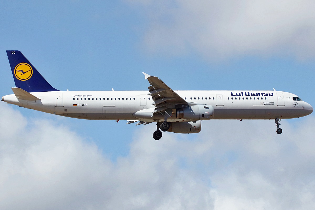 D-AIDD · Airbus A321-231 · (LPA / GCLP)