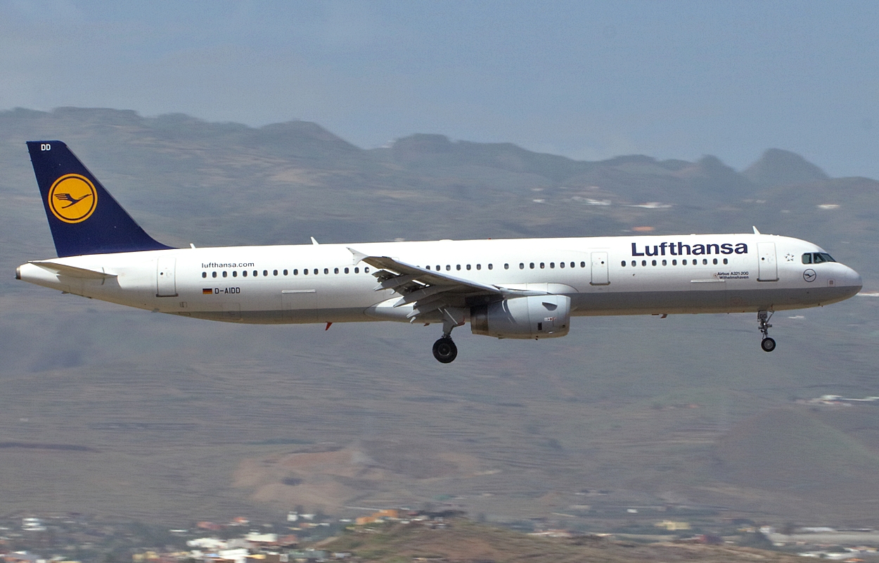 D-AIDD · Airbus A321-231 · (LPA / GCLP)