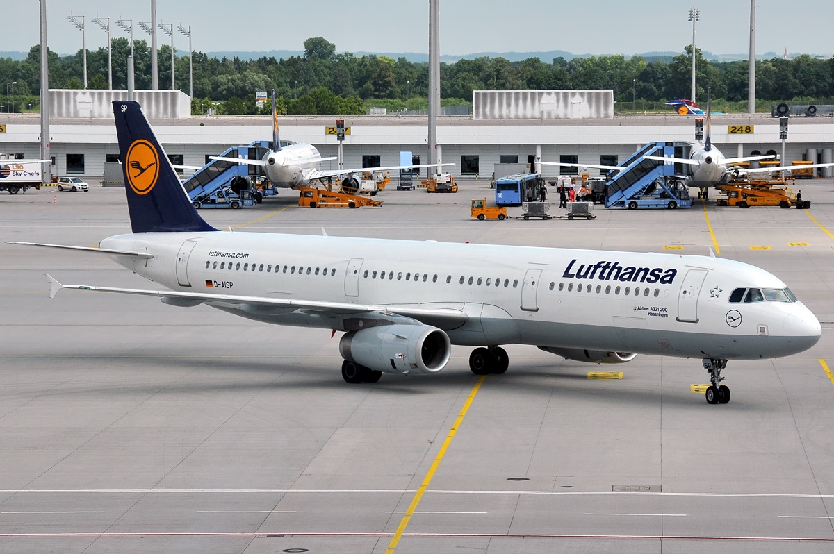 D-AISP · Airbus A321-231 · (MUC / EDDM)