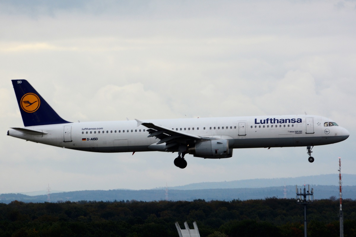 D-AISD · Airbus A321-231 · (FRA / EDDF)