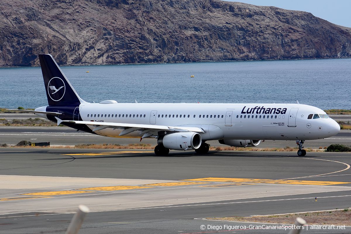 D-AIDB · Airbus A321-231 · (LPA / GCLP)
