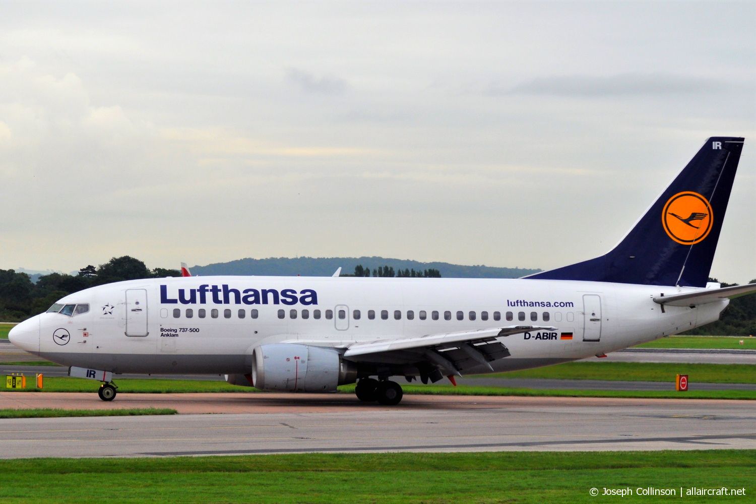 D-ABIR · Boeing 737-530 · (MAN / EGCC)