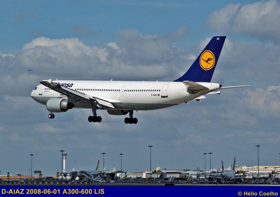 D-AIAZ · Airbus A300B4-605R · (LIS / LPPT)