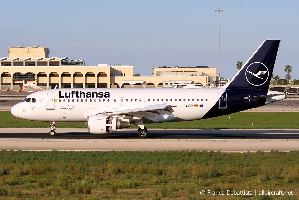D-AIBP · Airbus A319-112 · (MLA / LMML)