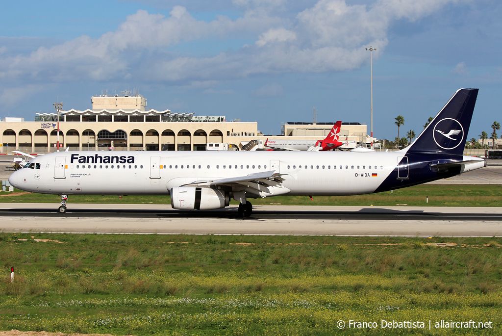 D-AIDA · Airbus A321-231 · (MLA / LMML)