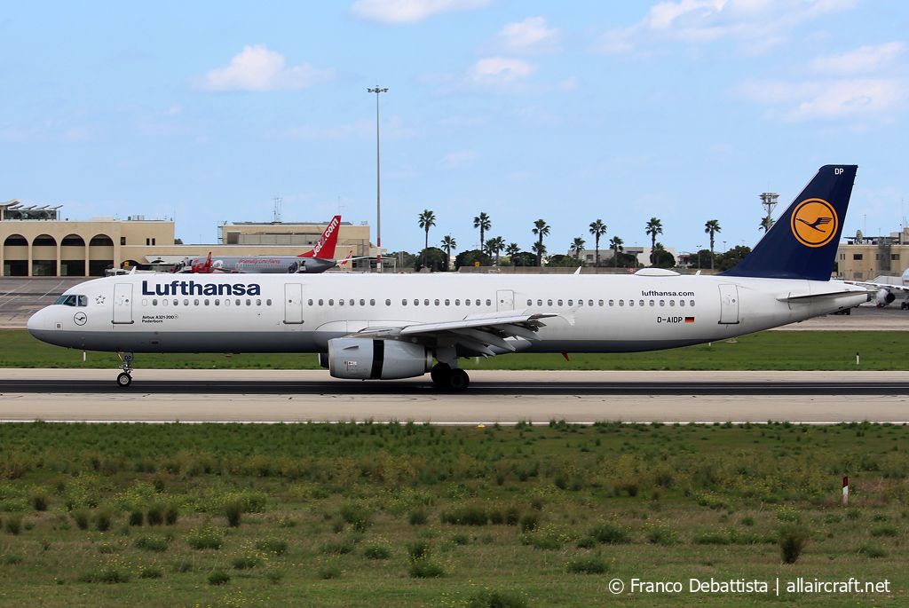 D-AIDP · Airbus A321-231 · (MLA / LMML)